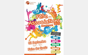 LE 2 SEPTEMBRE FETE DES ASSOCIATIONS